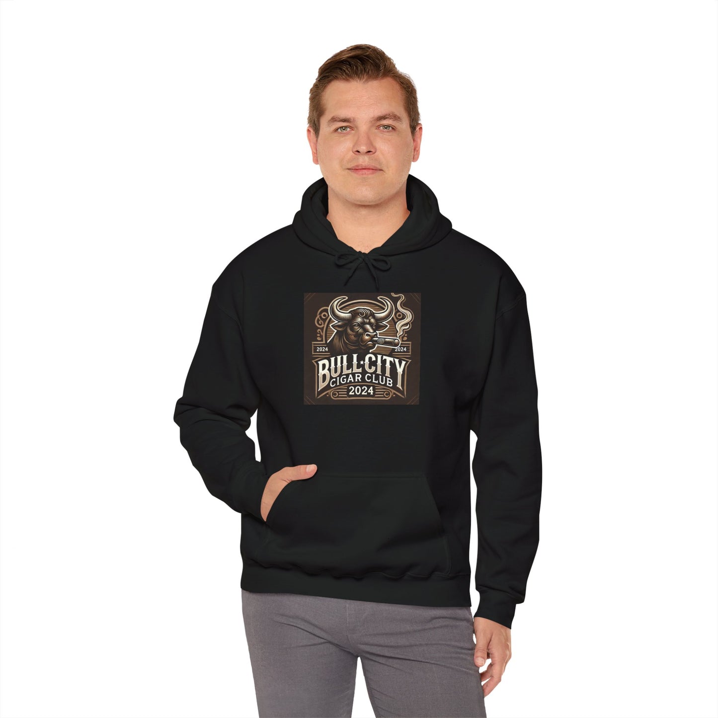 Cozy Hooded Sweatshirt - Unisex Heavy Blend