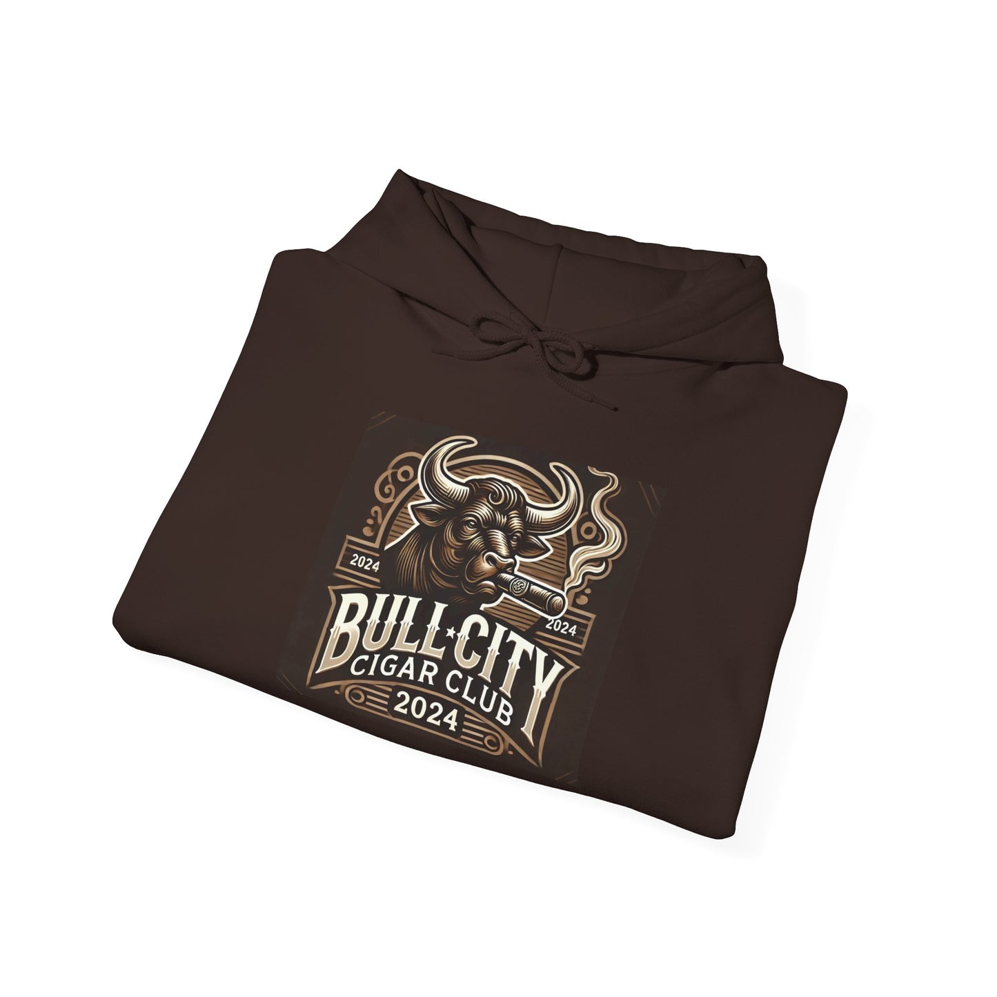 Unisex Heavy Blend Hoodied Sweatshirt-Bull City Lyfe Cigar Club