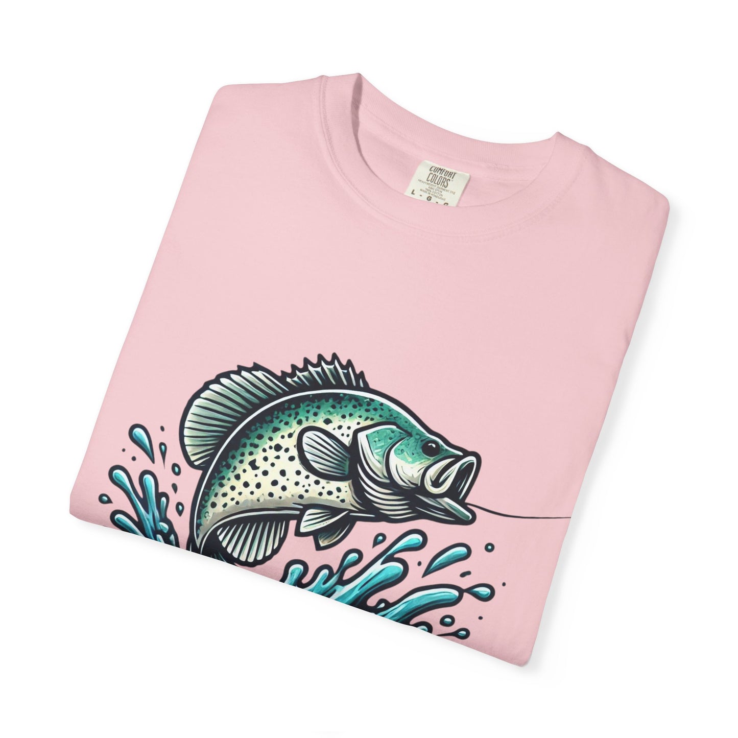 Crappie Fishing T-Shirt — "Slabhunter" Graphic Tee for Anglers