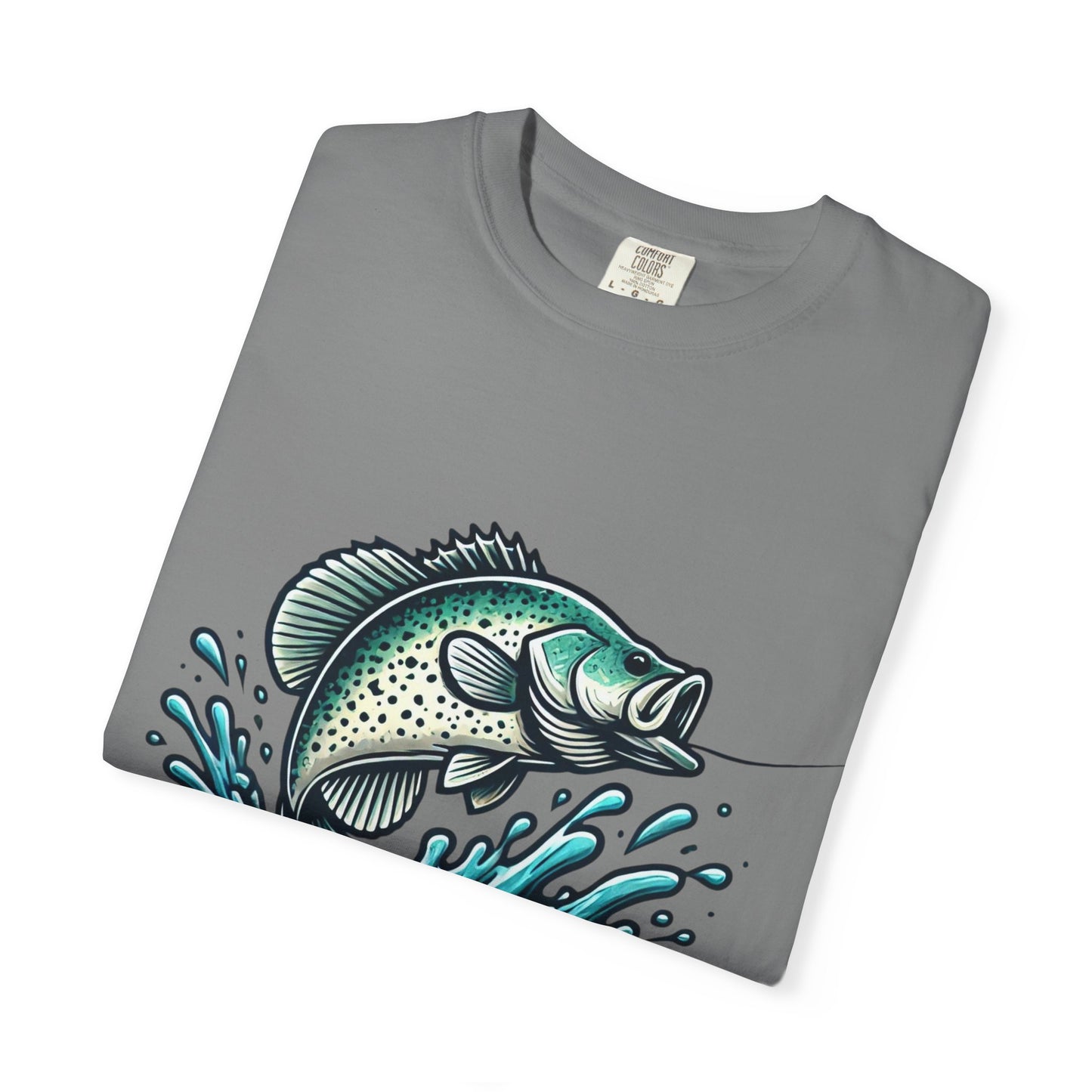 Crappie Fishing T-Shirt — "Slabhunter" Graphic Tee for Anglers