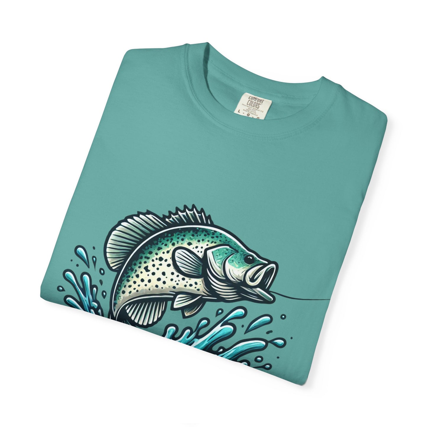 Crappie Fishing T-Shirt — "Slabhunter" Graphic Tee for Anglers
