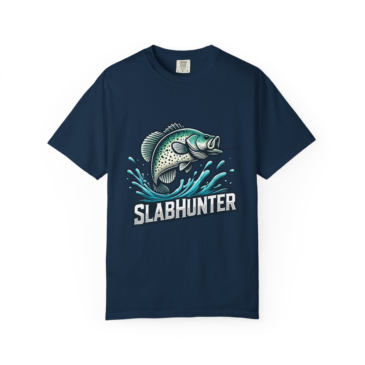 Crappie Fishing T-Shirt — "Slabhunter" Graphic Tee for Anglers