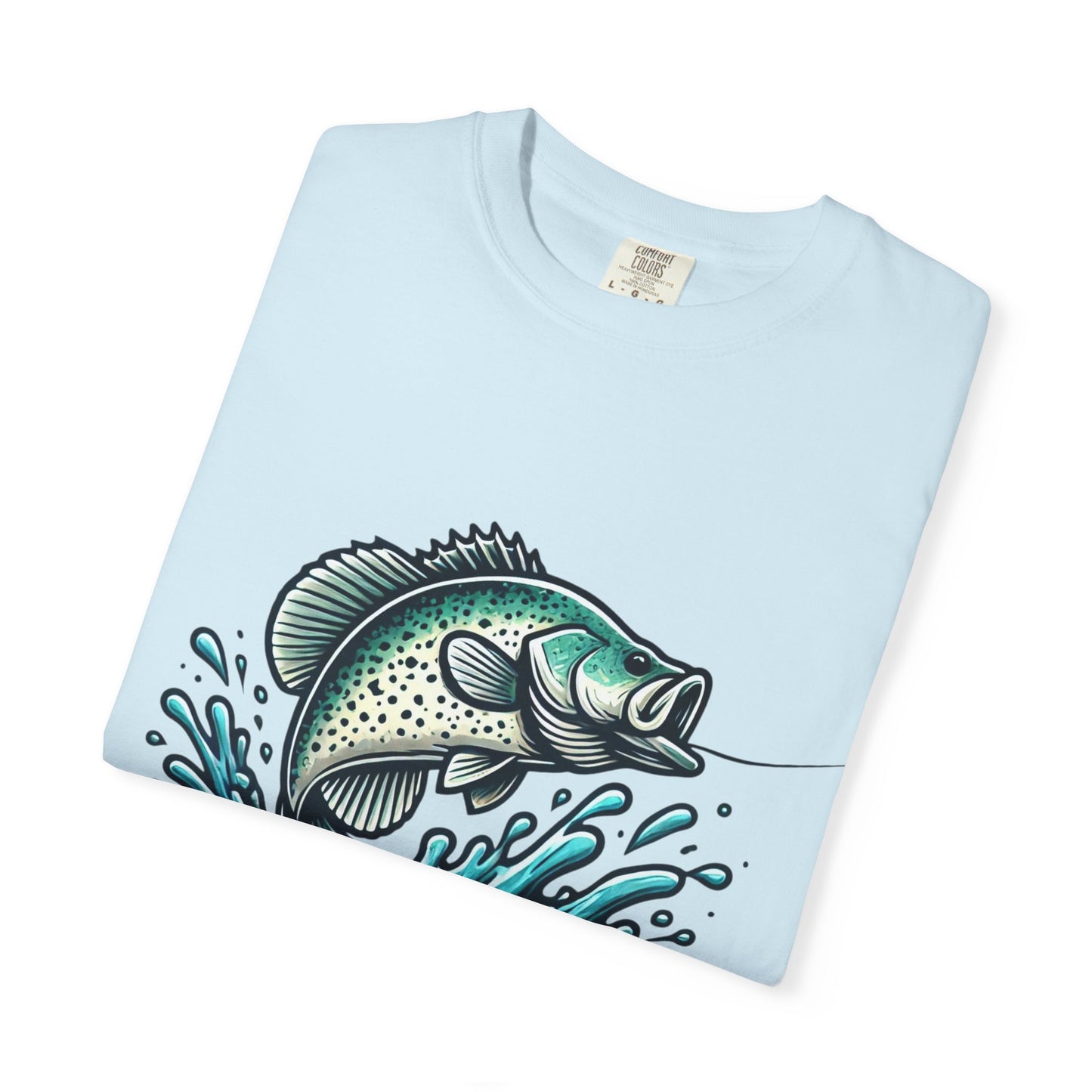 Crappie Fishing T-Shirt — "Slabhunter" Graphic Tee for Anglers
