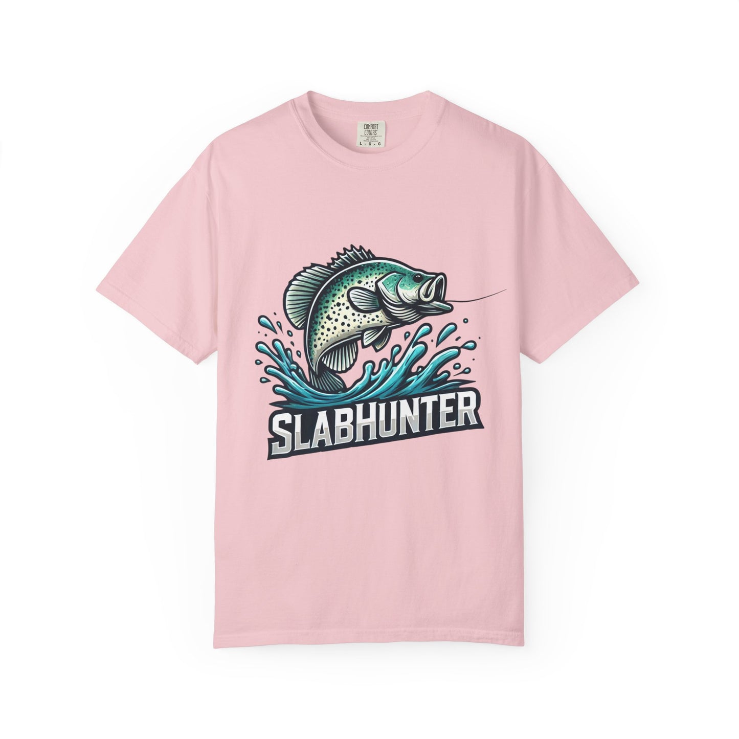 Crappie Fishing T-Shirt — "Slabhunter" Graphic Tee for Anglers