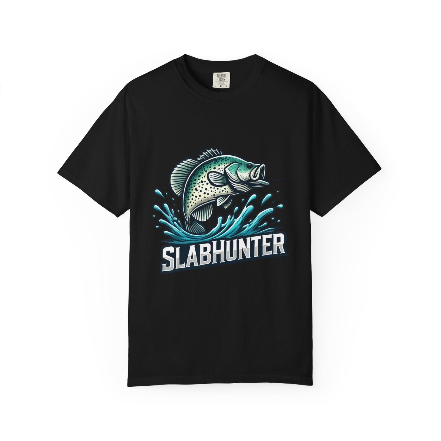 Crappie Fishing T-Shirt — "Slabhunter" Graphic Tee for Anglers