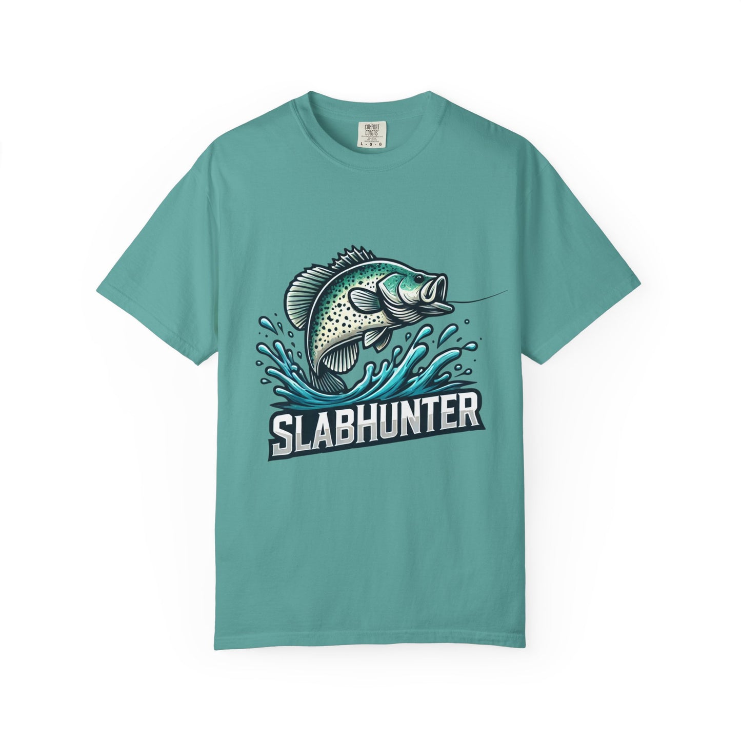 Crappie Fishing T-Shirt — "Slabhunter" Graphic Tee for Anglers