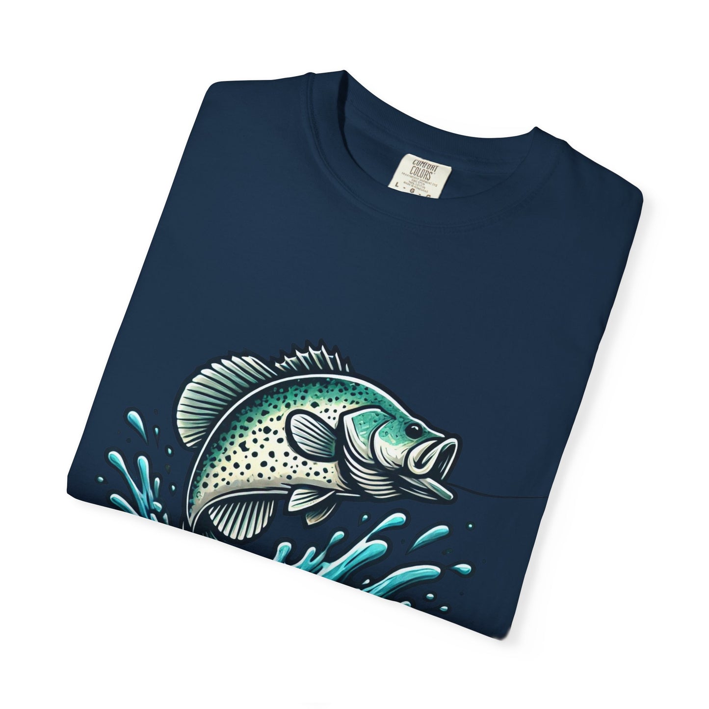 Crappie Fishing T-Shirt — "Slabhunter" Graphic Tee for Anglers