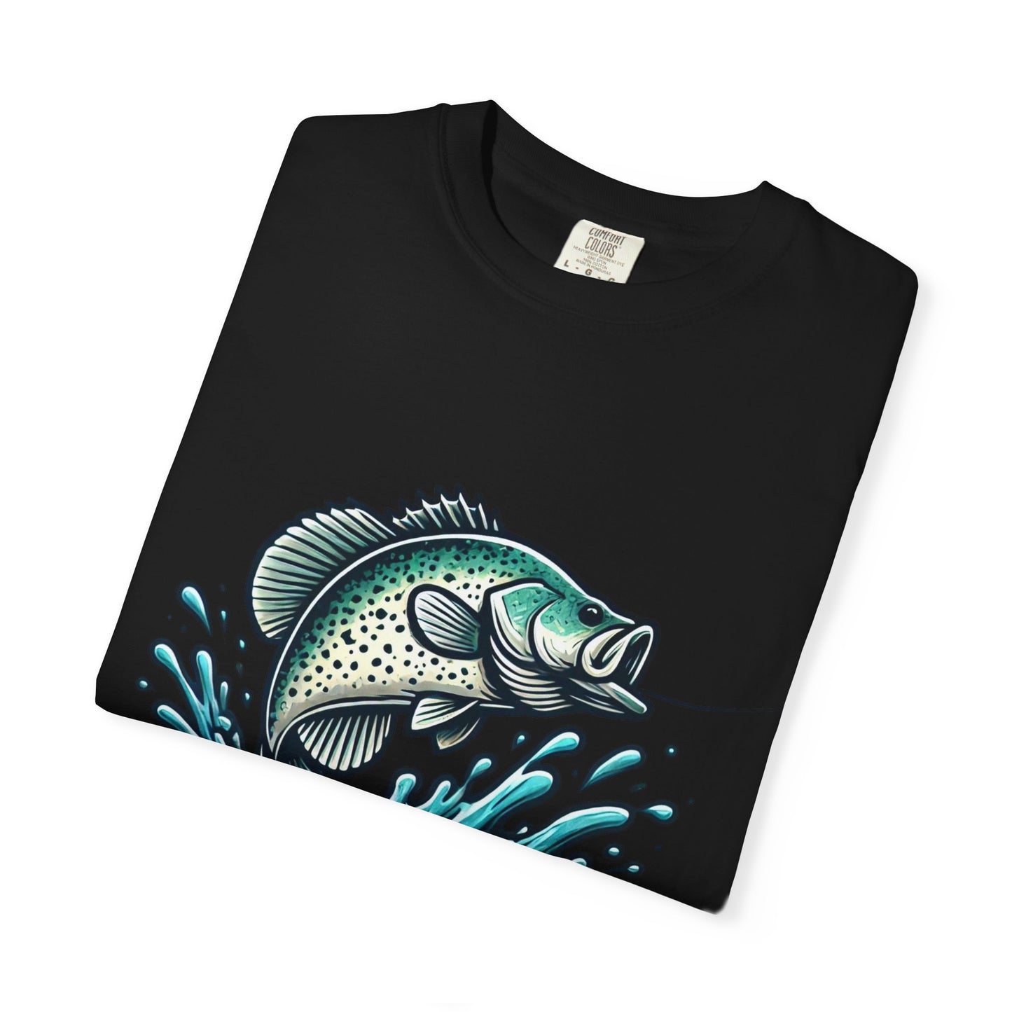 Crappie Fishing T-Shirt — "Slabhunter" Graphic Tee for Anglers