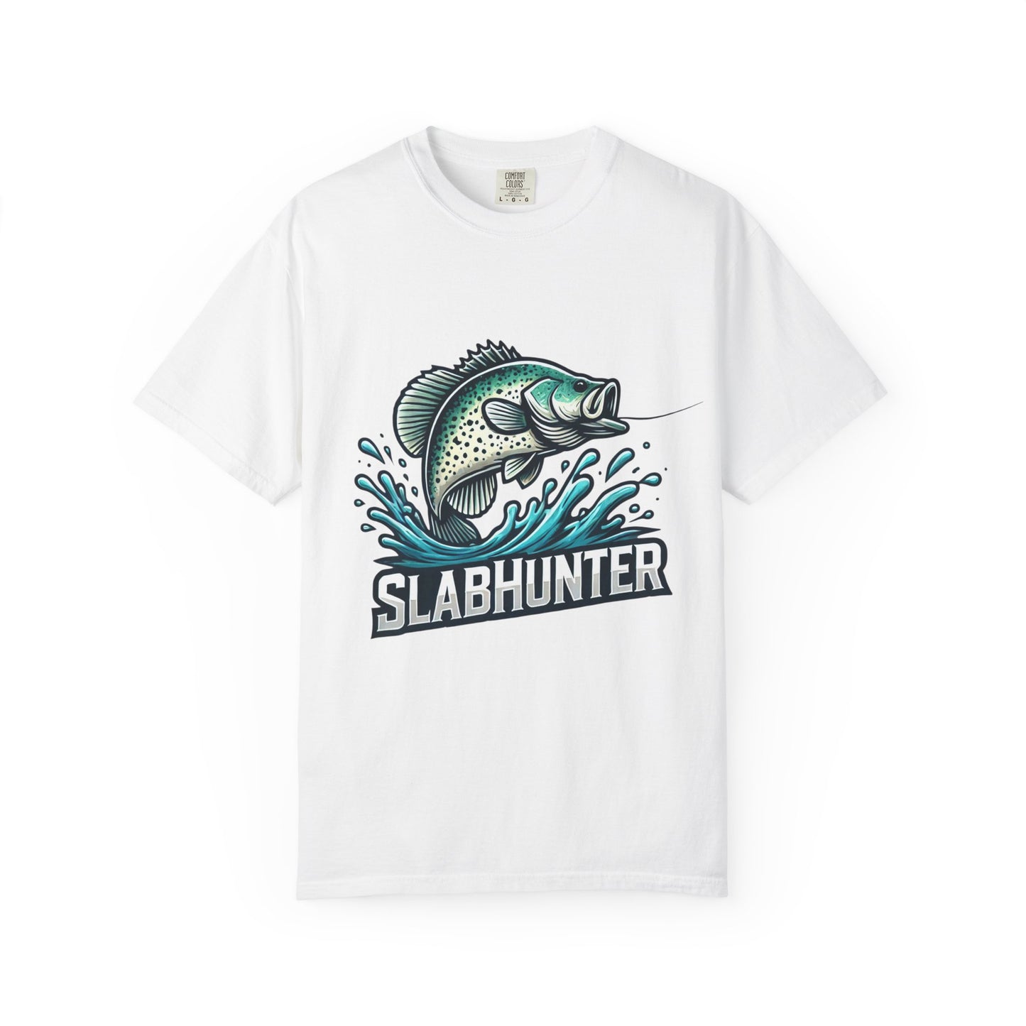 Crappie Fishing T-Shirt — "Slabhunter" Graphic Tee for Anglers