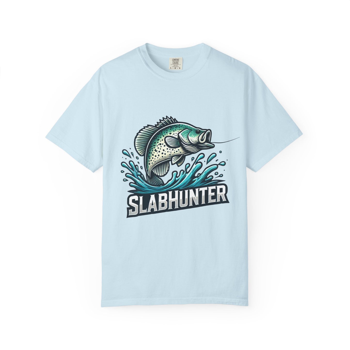 Crappie Fishing T-Shirt — "Slabhunter" Graphic Tee for Anglers