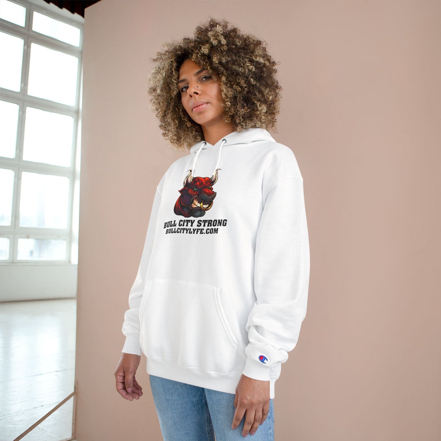 Champion Hoodie- Bull City Lyfe
