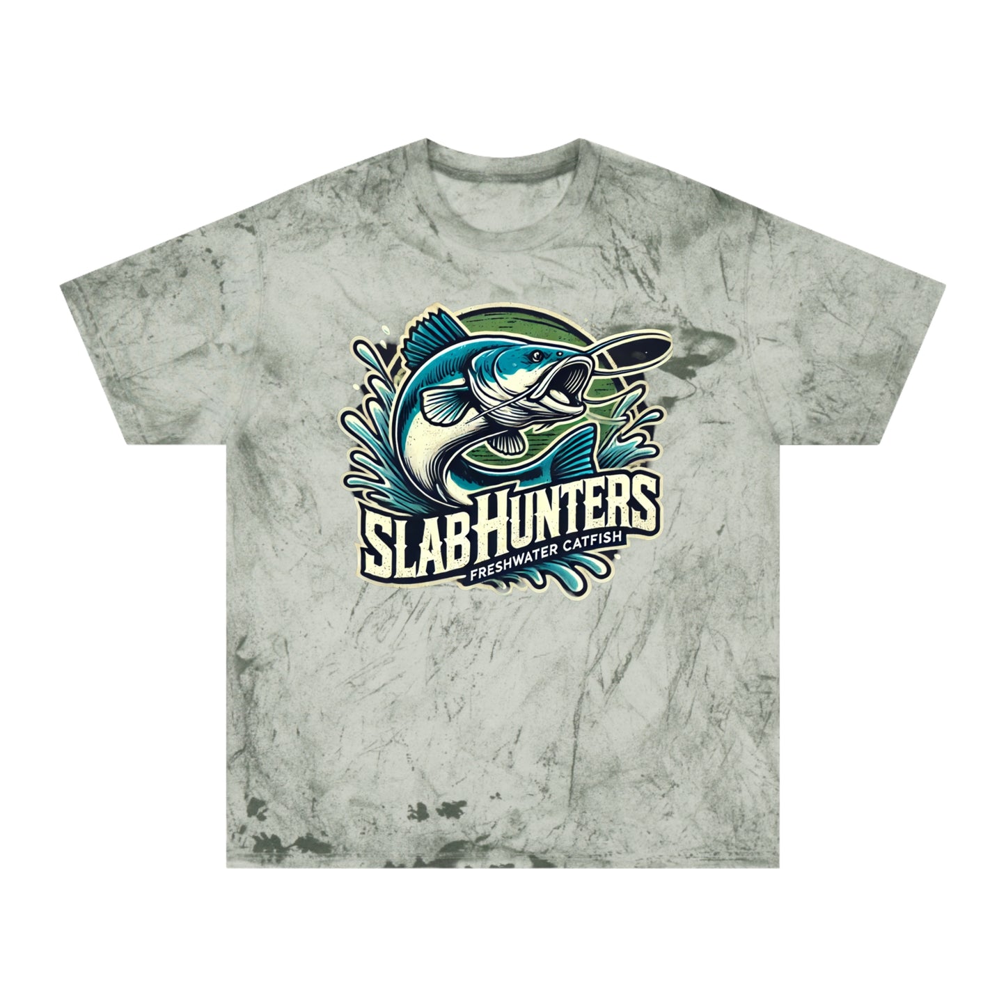 Catfish Fishing T-Shirt — “Slab Hunters” Graphic Tee