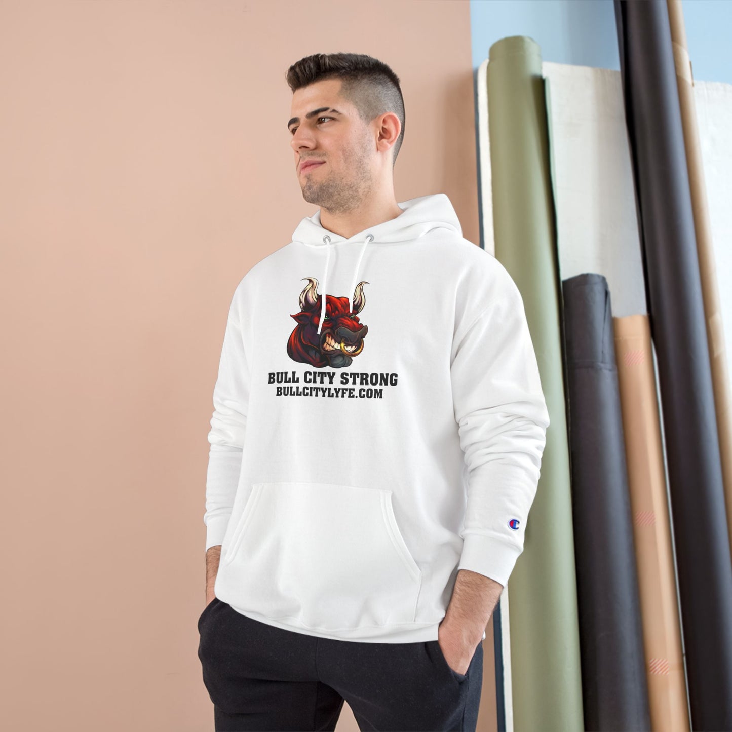 Champion Hoodie- Bull City Lyfe